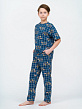 М28/1Д Костюм "Клетка/индиго"